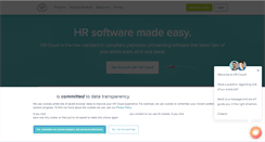 Desktop Screenshot of hrcloud.com